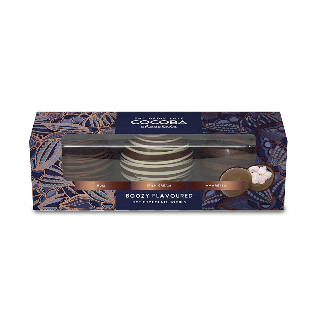 Boozy Hot Chocolate Bombes