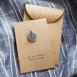 Anchor For Strength Charm